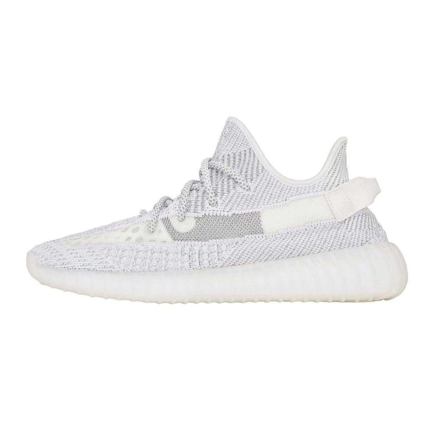 Static Marl - Back - Yeezy Childrens-Kids Boost 350 V2 Trainers