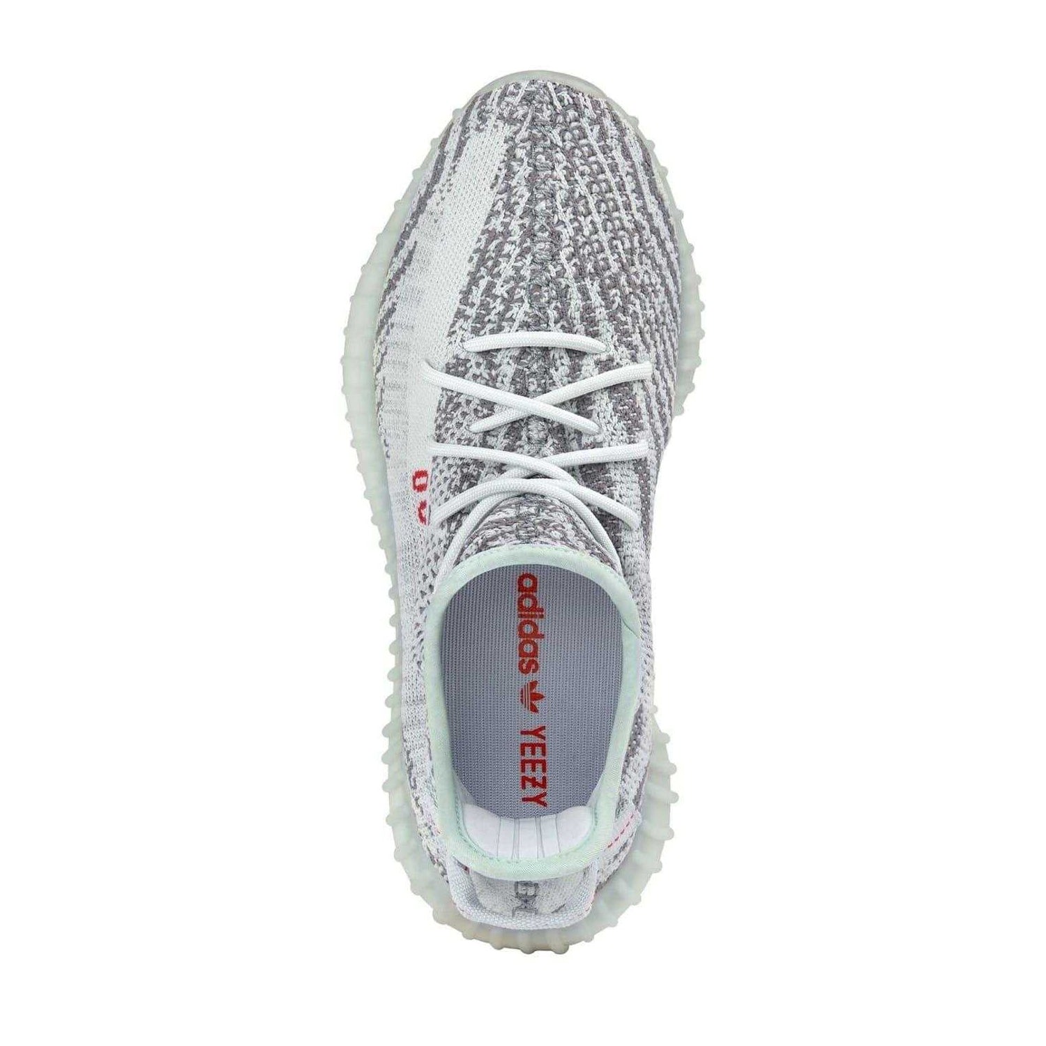 Blue Tint - Side - Yeezy Childrens-Kids Boost 350 V2 Trainers