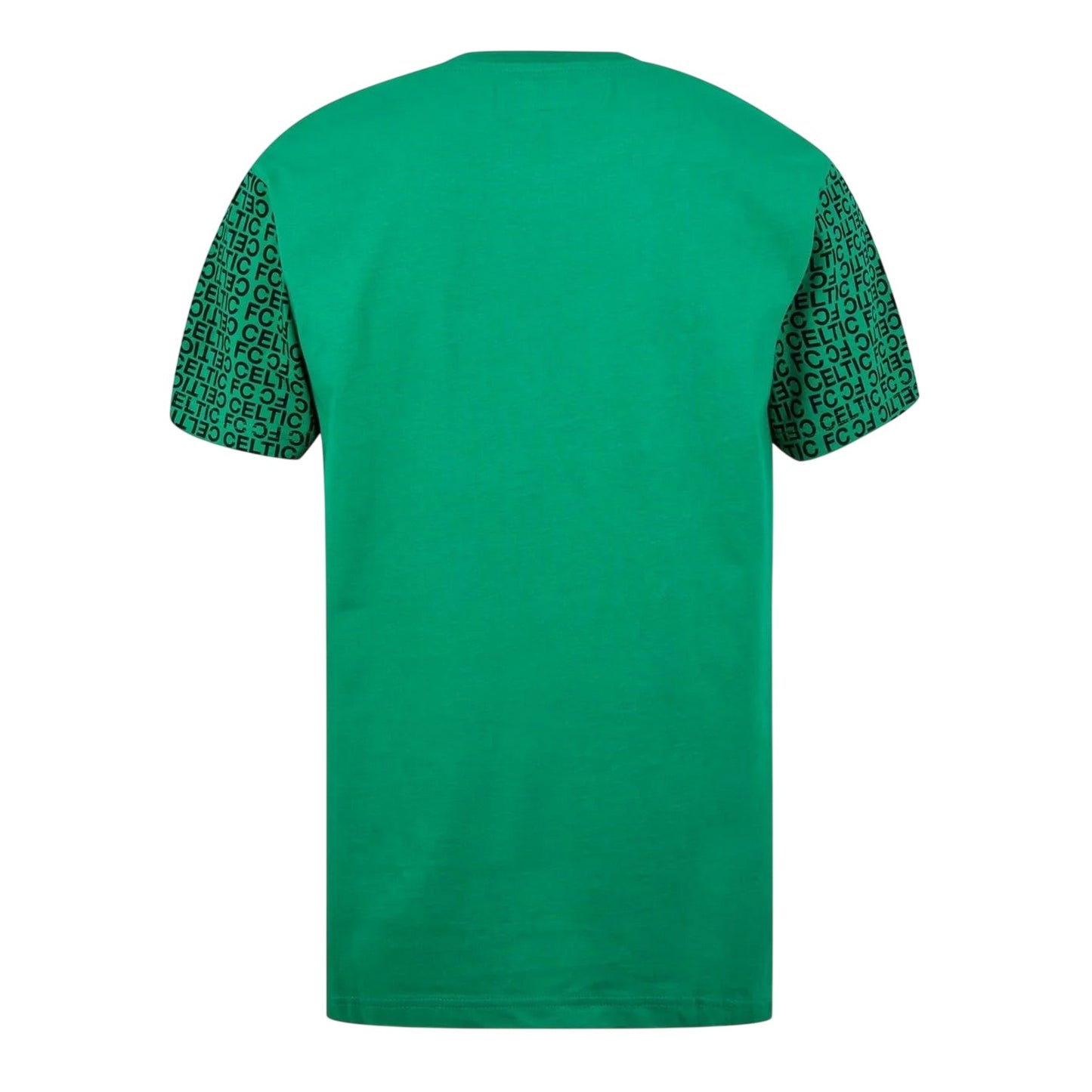 Green - Back - Source Lab Mens Celtic Branded Sleeve T-Shirt
