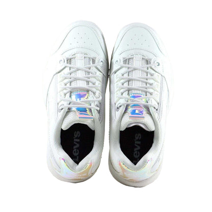 Mirror - Lifestyle - Levis Childrens-Kids Soho Iridescent Leather Trainers