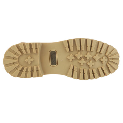 Beige - Side - Blowfish Womens-Ladies Athena Lace Up Boots