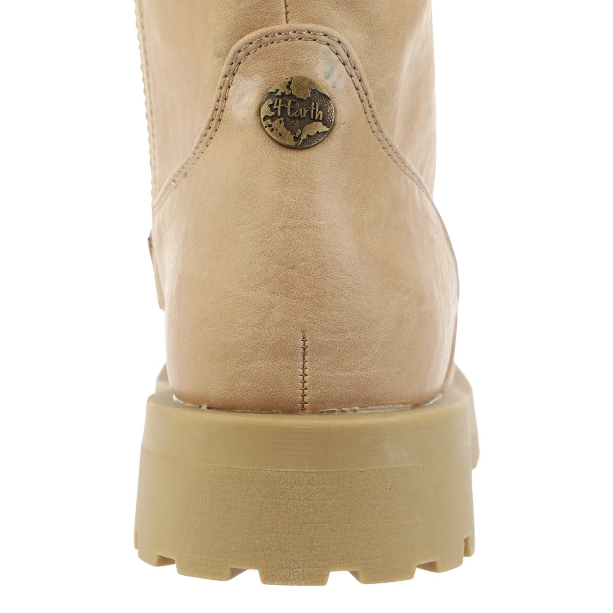Beige - Pack Shot - Blowfish Womens-Ladies Athena Lace Up Boots