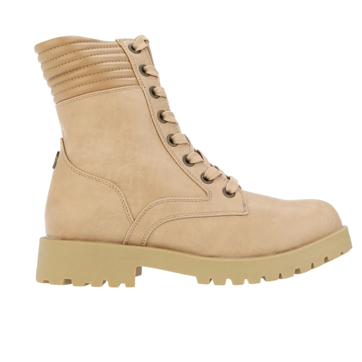 Beige - Lifestyle - Blowfish Womens-Ladies Athena Lace Up Boots