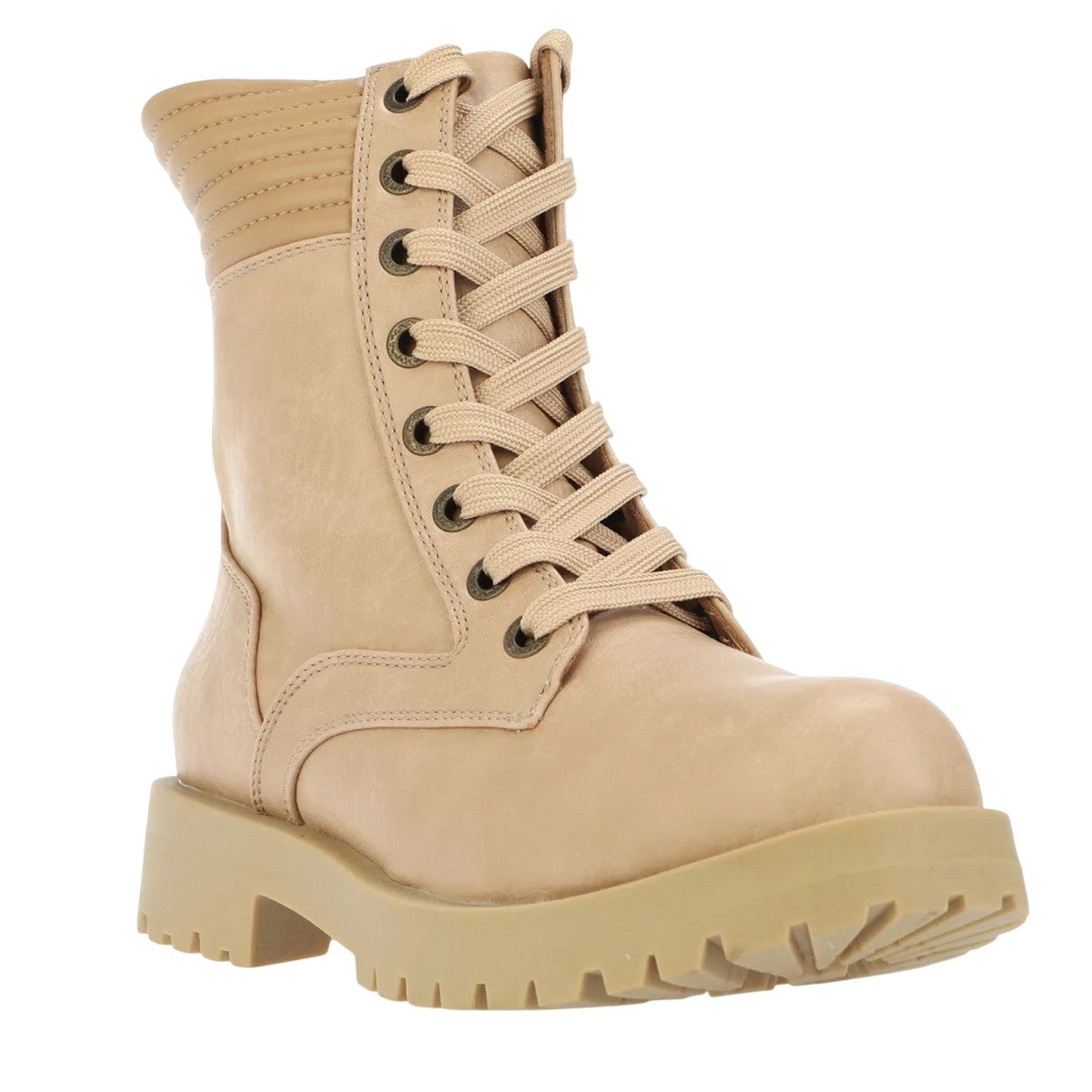 Beige - Front - Blowfish Womens-Ladies Athena Lace Up Boots