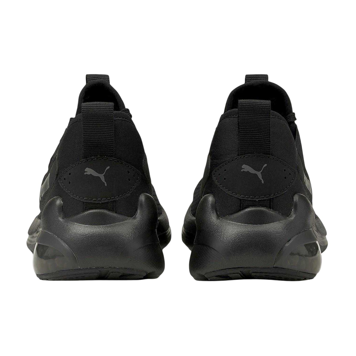 Triple Black - Back - Puma Boys Cell Vive Trainers