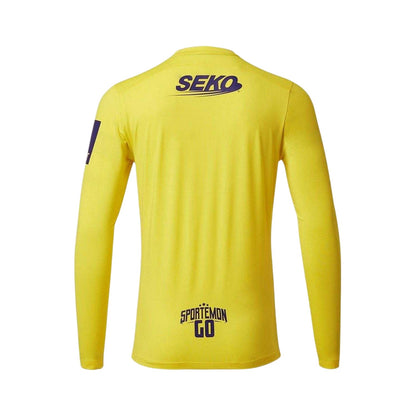 Yellow - Back - Castore Mens Rangers FC Long-Sleeved Goalkeeper Jersey