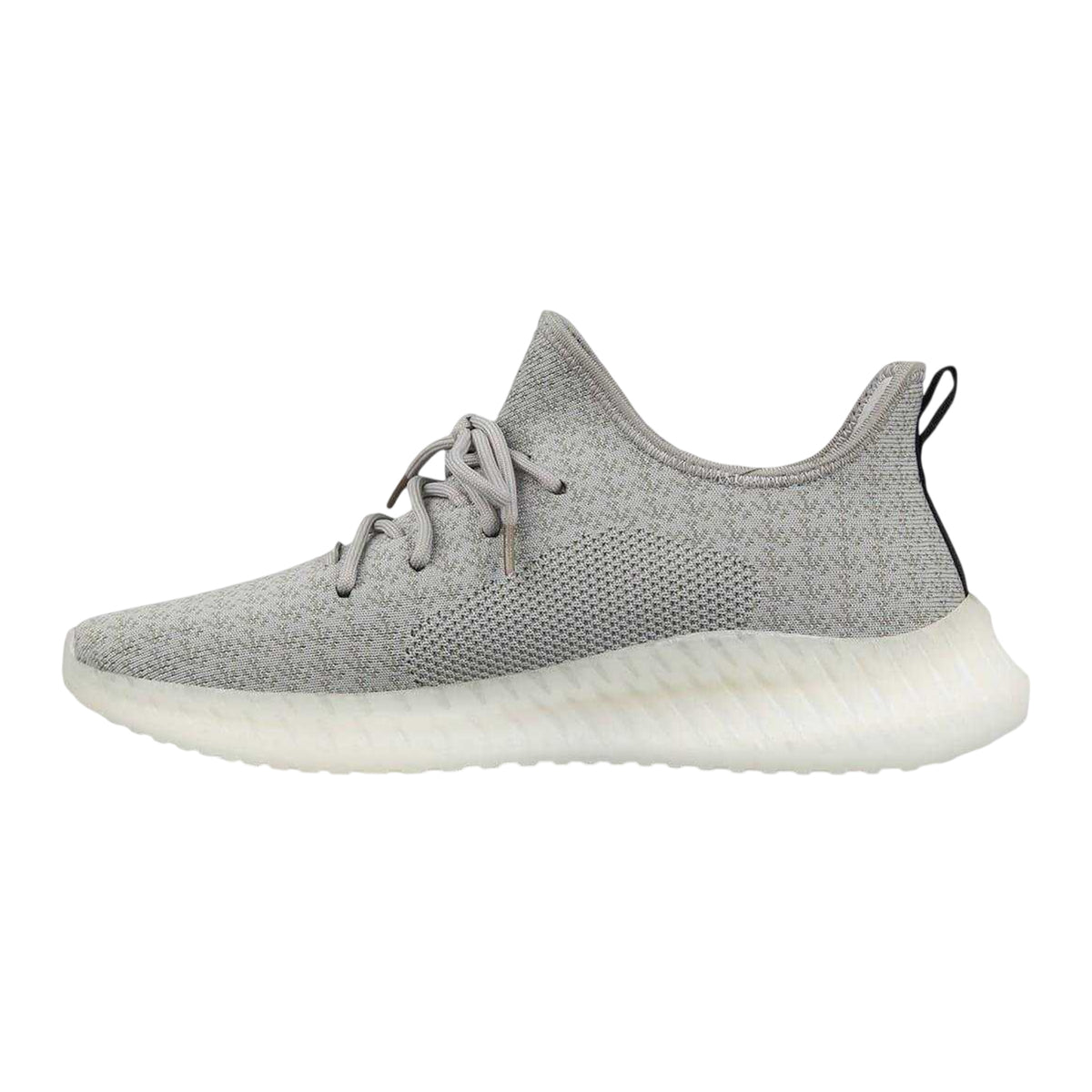 Grey - Back - Everlast Mens Skye Heathered Trainers