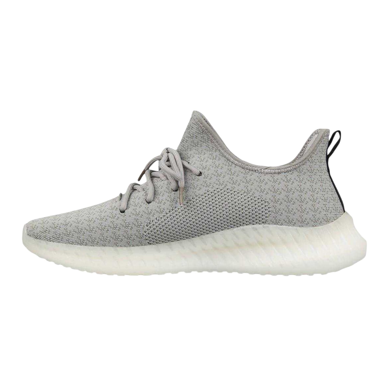 Grey - Back - Everlast Mens Skye Heathered Trainers