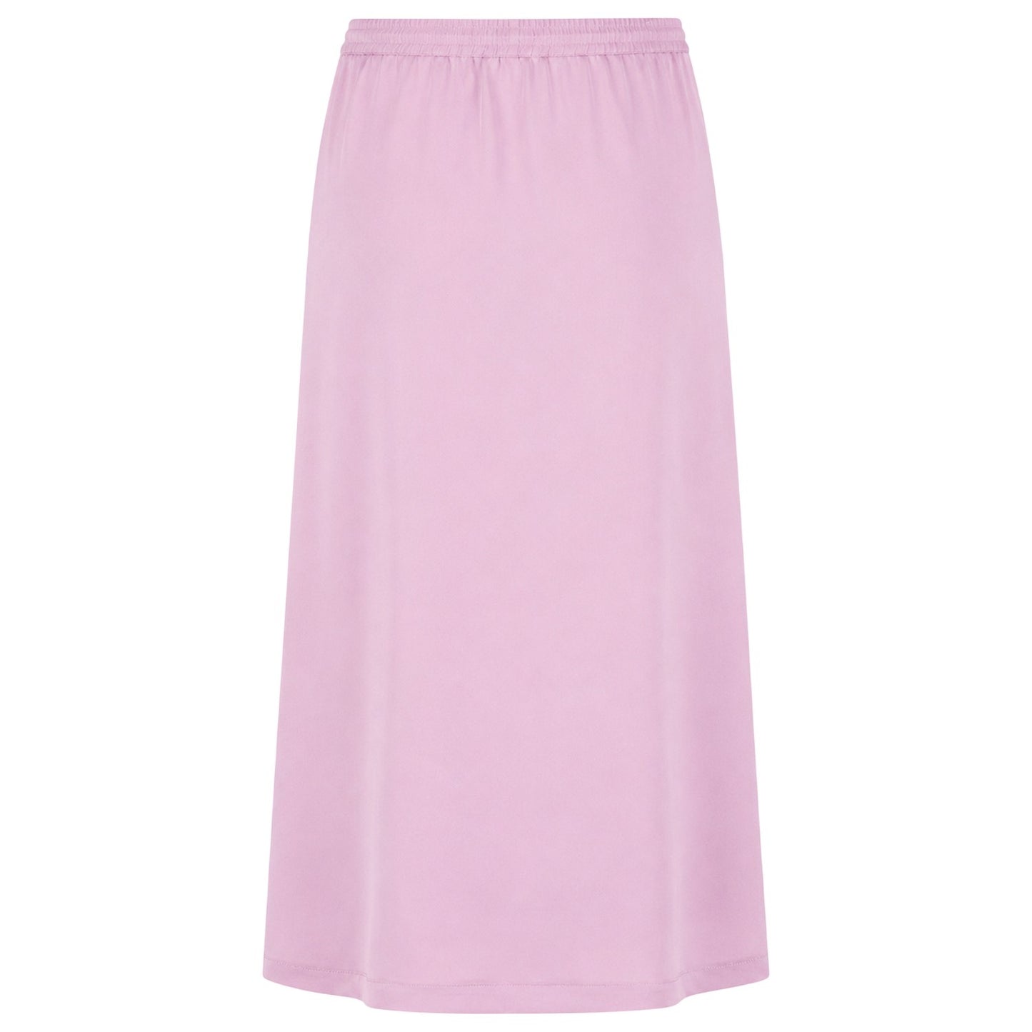 Pink - Back - Boss Womens-Ladies Vesala Midi Pencil Skirt