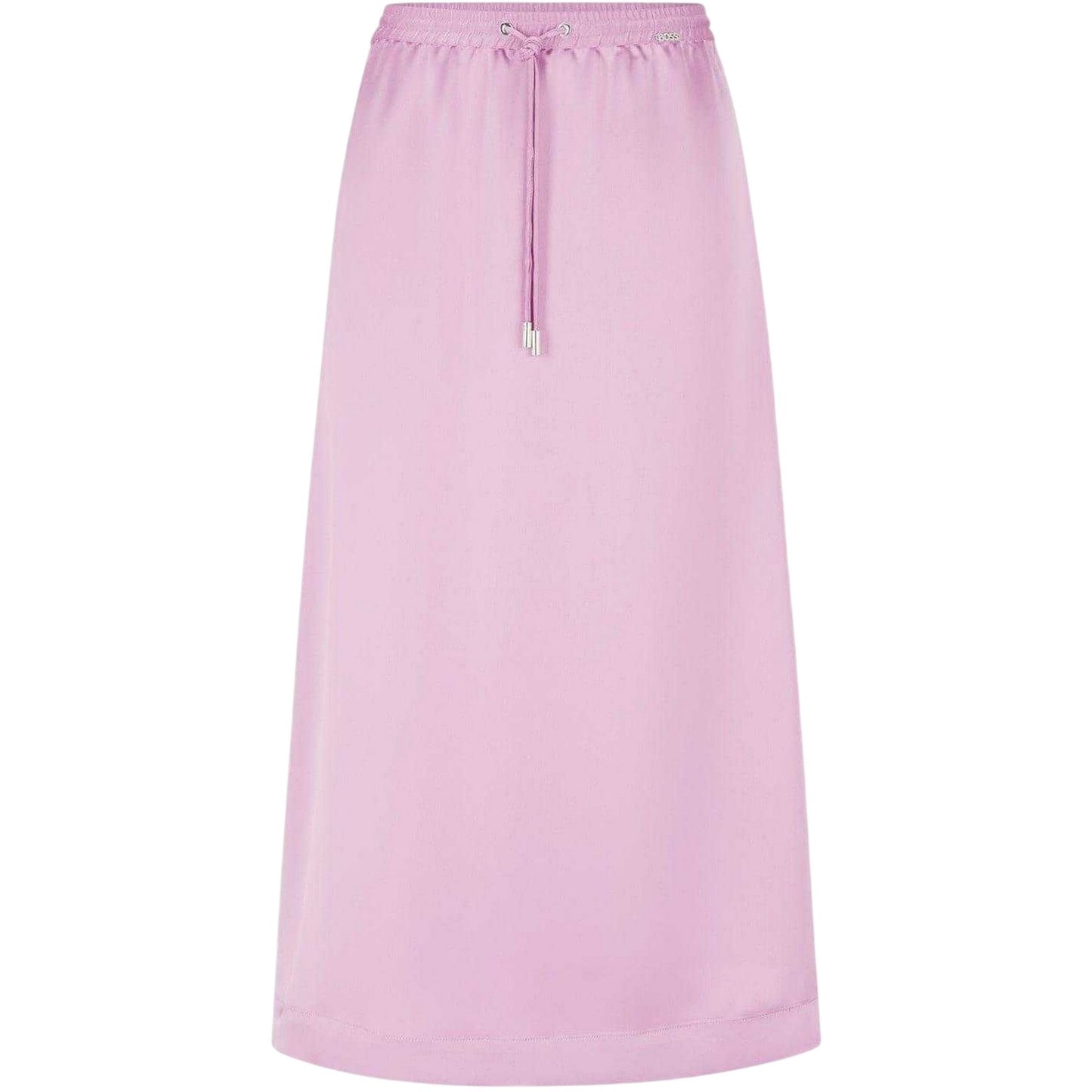 Pink - Front - Boss Womens-Ladies Vesala Midi Pencil Skirt