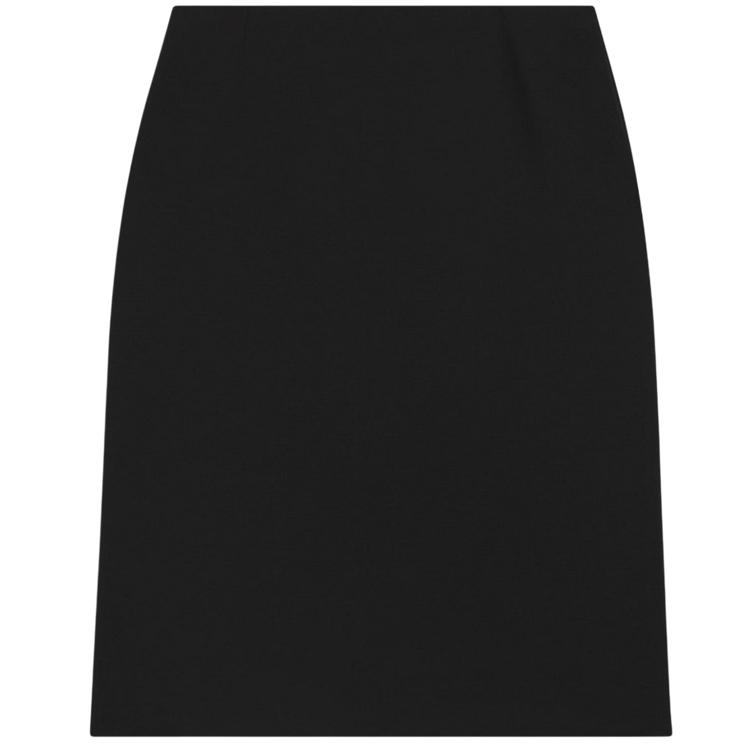 Black - Front - Boss Womens-Ladies Vileah Virgin Wool Pencil Skirt
