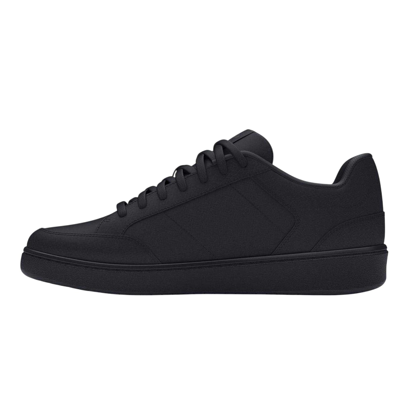 Triple Black - Back - Under Armour Mens Official Leather Shoes