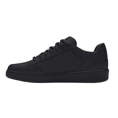 Triple Black - Back - Under Armour Mens Official Leather Shoes