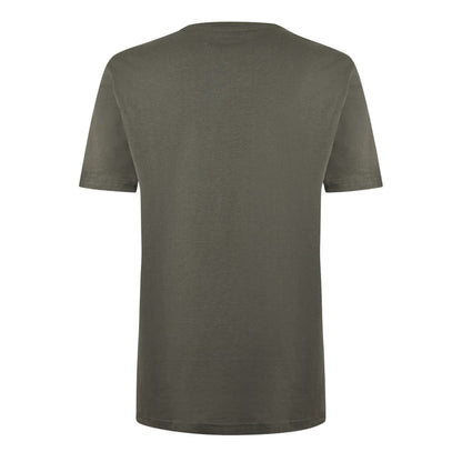 Dusty Olive - Back - Original Penguin Mens Basic Crew Neck T-Shirt
