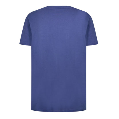 Indigo - Back - Original Penguin Mens Basic Crew Neck T-Shirt