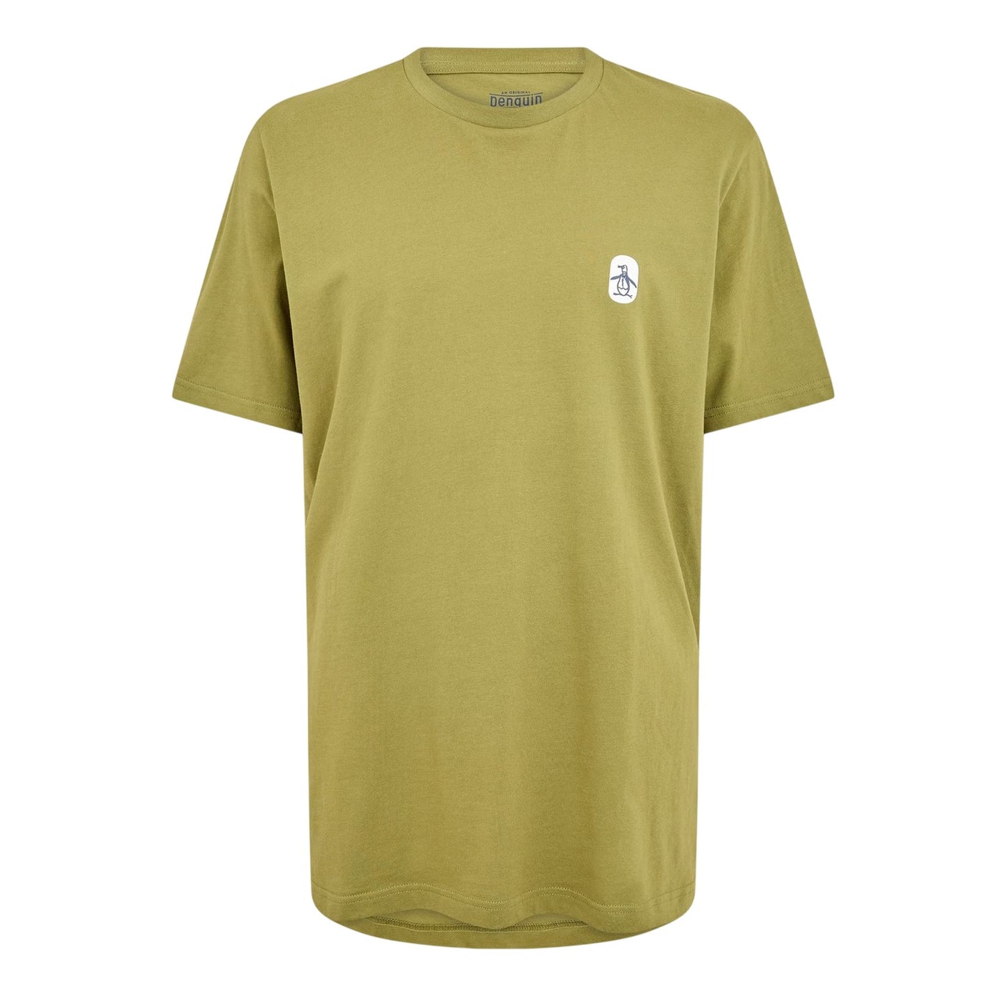 Olive Branch - Front - Original Penguin Mens Basic Crew Neck T-Shirt