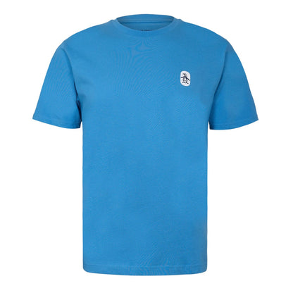 Parisian Blue - Front - Original Penguin Mens Basic Crew Neck T-Shirt