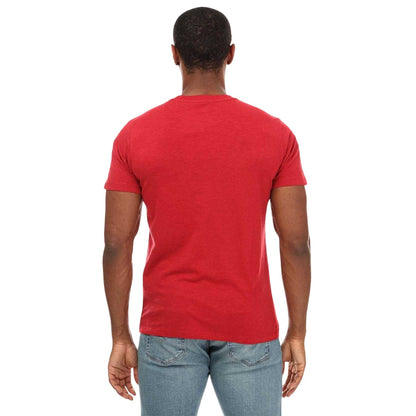 Red - Back - Levis Mens Logo Pocket T-Shirt