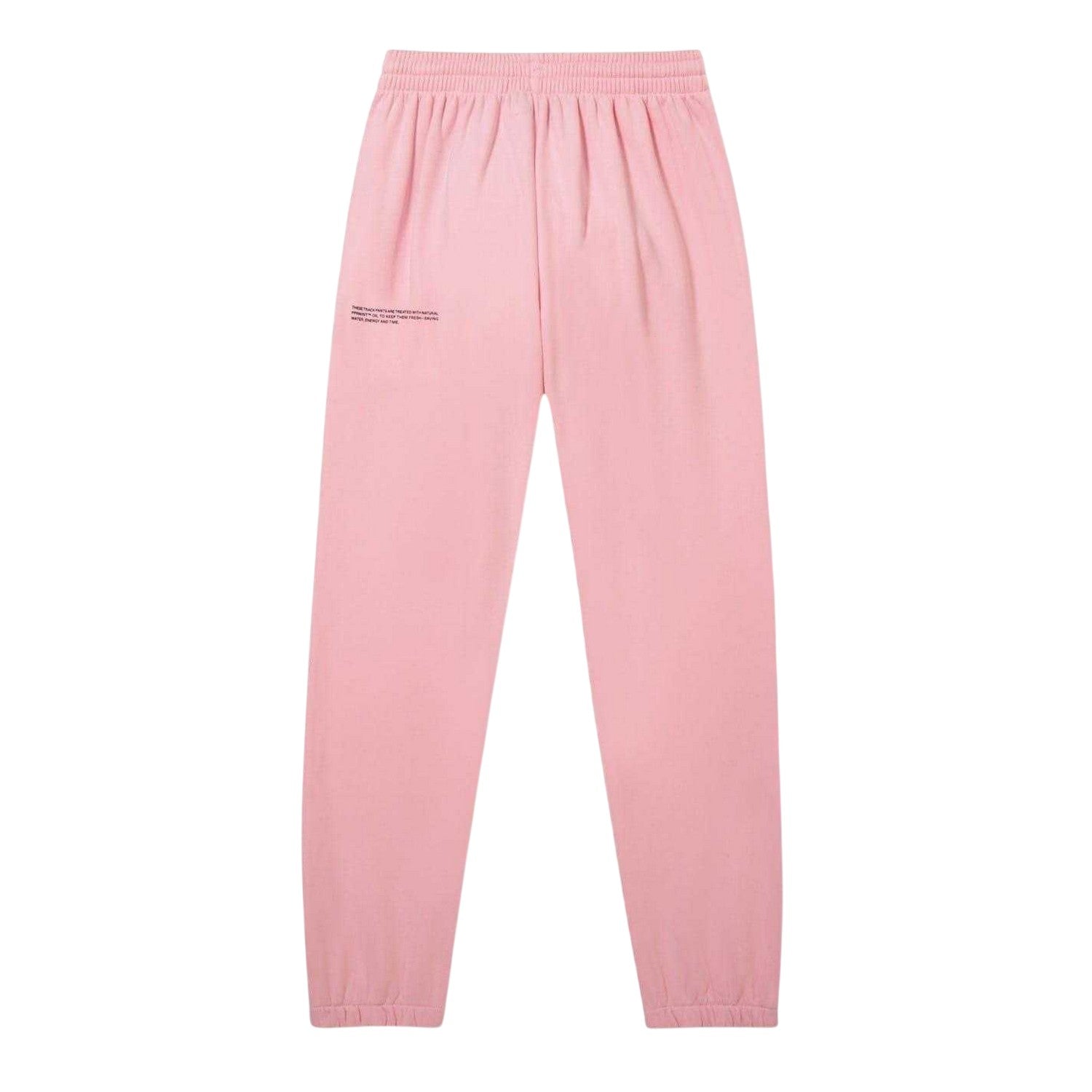Pink - Back - Pangaia Childrens-Kids 365 Cotton Logo Jogging Bottoms