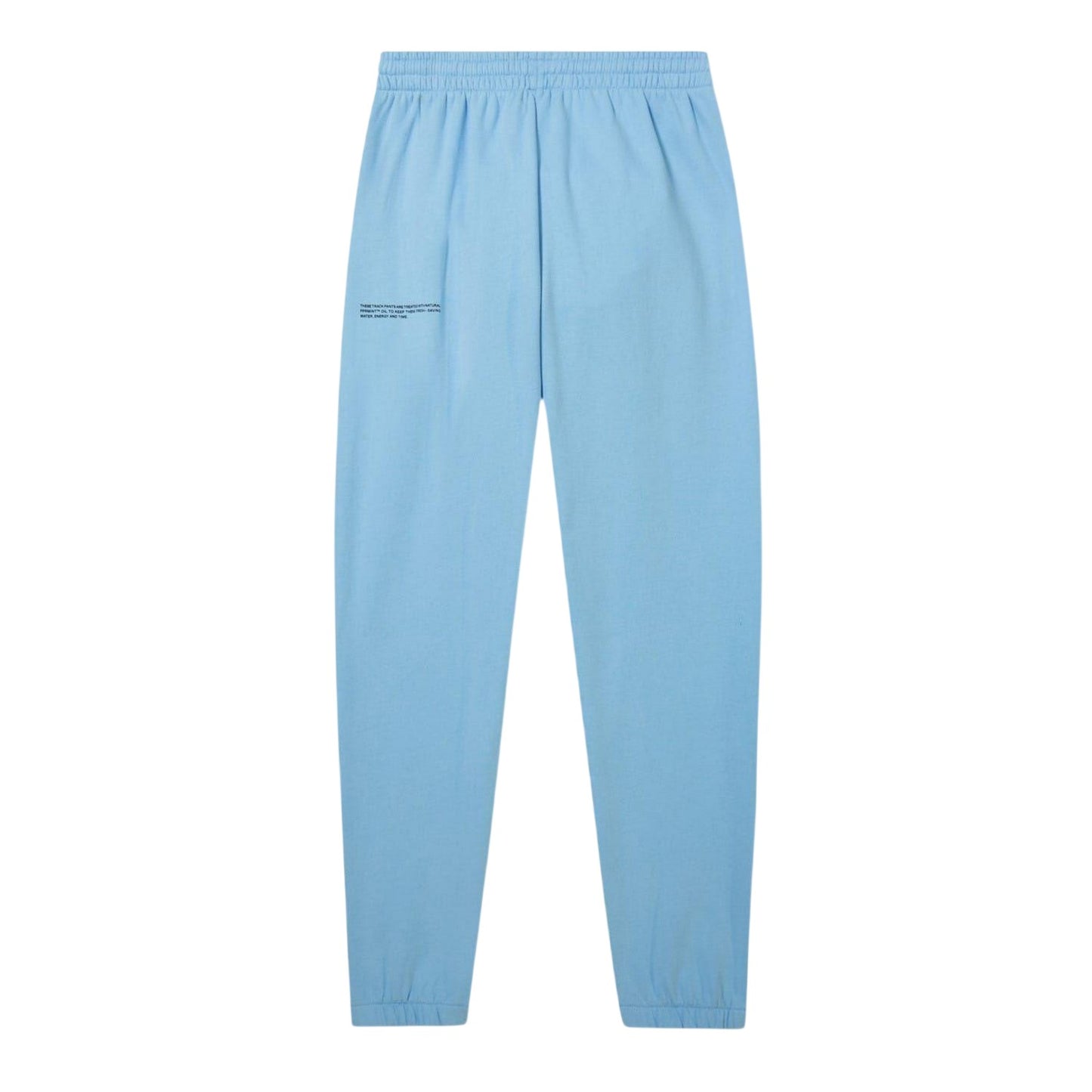 Celestial Blue - Back - Pangaia Childrens-Kids 365 Cotton Logo Jogging Bottoms