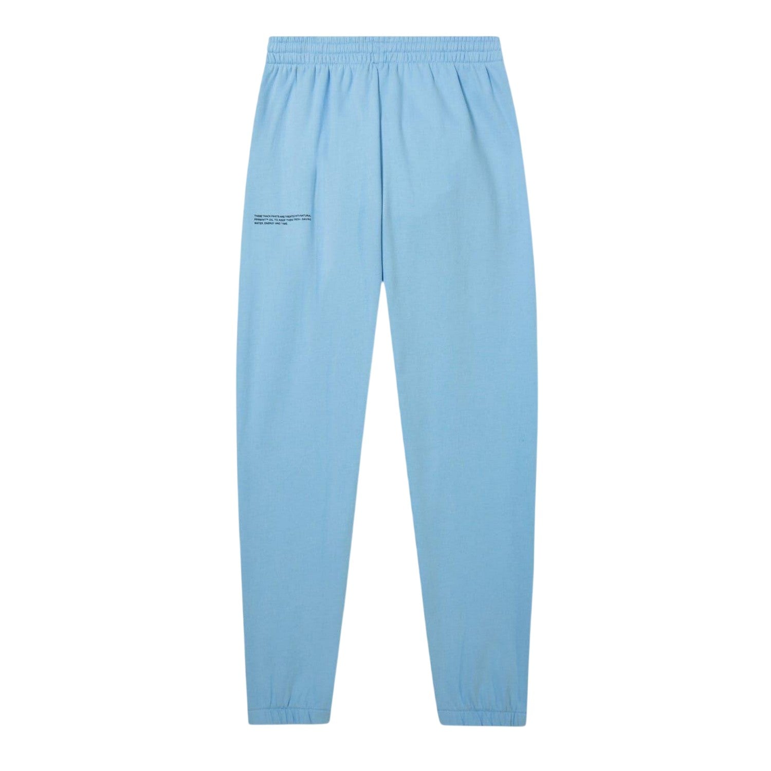 Celestial Blue - Back - Pangaia Childrens-Kids 365 Cotton Logo Jogging Bottoms