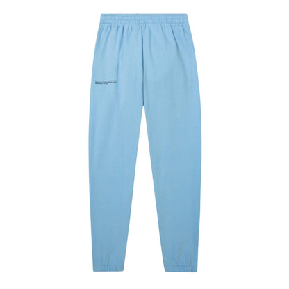 Celestial Blue - Back - Pangaia Childrens-Kids 365 Cotton Logo Jogging Bottoms