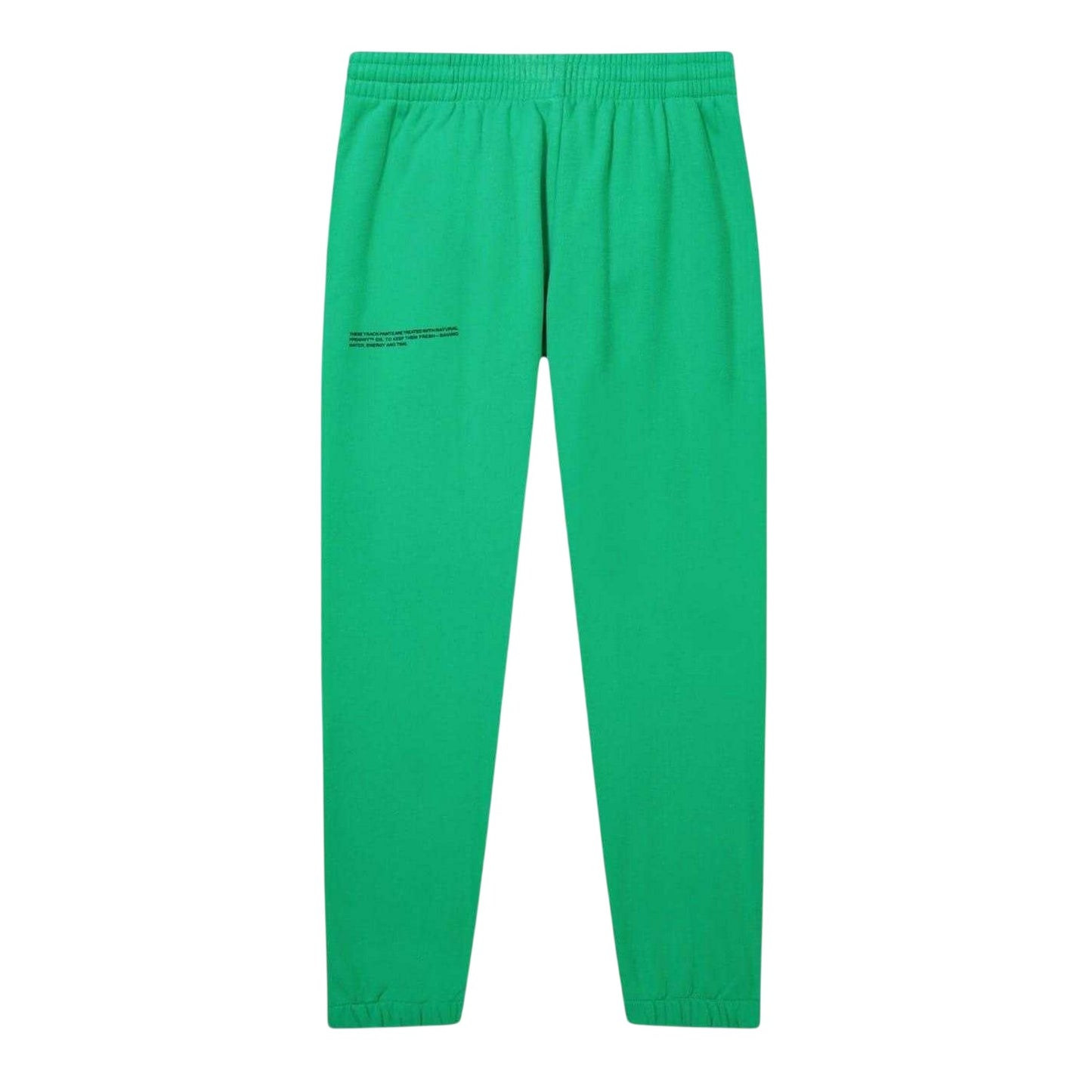 Jade Green - Back - Pangaia Childrens-Kids 365 Cotton Logo Jogging Bottoms