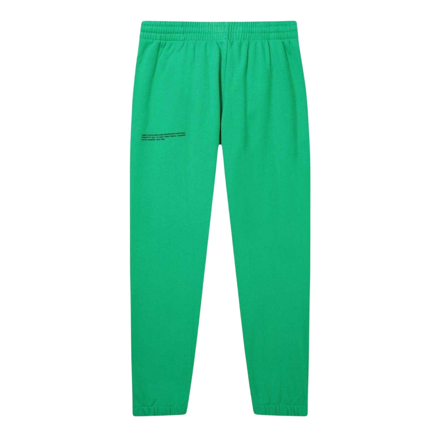 Jade Green - Back - Pangaia Childrens-Kids 365 Cotton Logo Jogging Bottoms