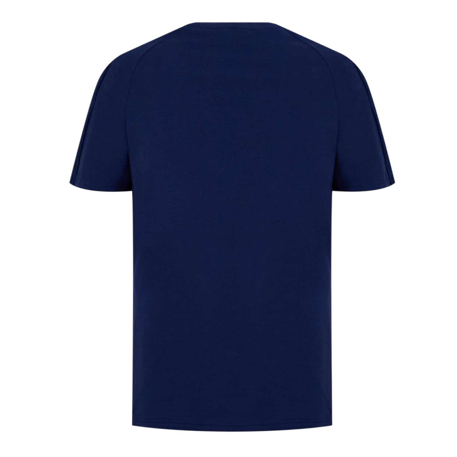 Dark Blue - Back - Hugo Mens Tape T-Shirt