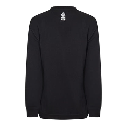 Black - Back - Boss Womens-Ladies Keith Haring Sweatshirt