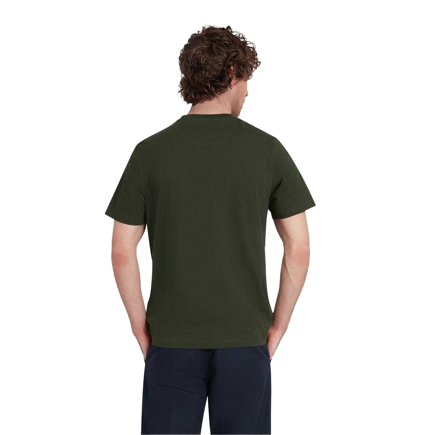 Evergreen - Back - Farah Mens Logo Regular T-Shirt