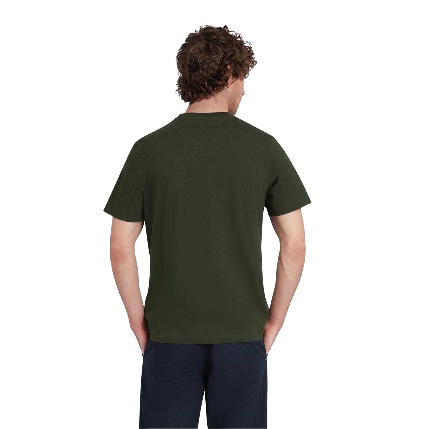 Evergreen - Back - Farah Mens Logo Regular T-Shirt