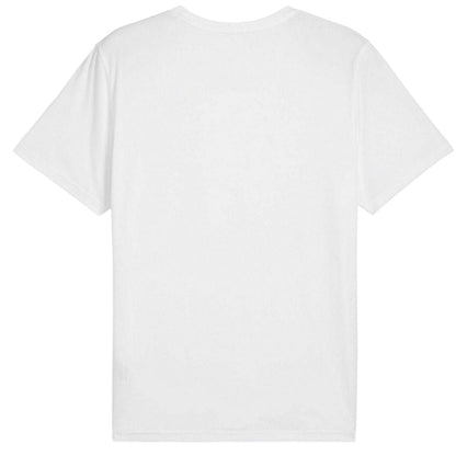 Puma White - Back - Puma Mens Essentials Training T-Shirt