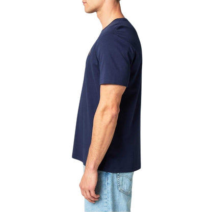 Blue - Side - Ralph Lauren Mens Pima Cotton Regular T-Shirt