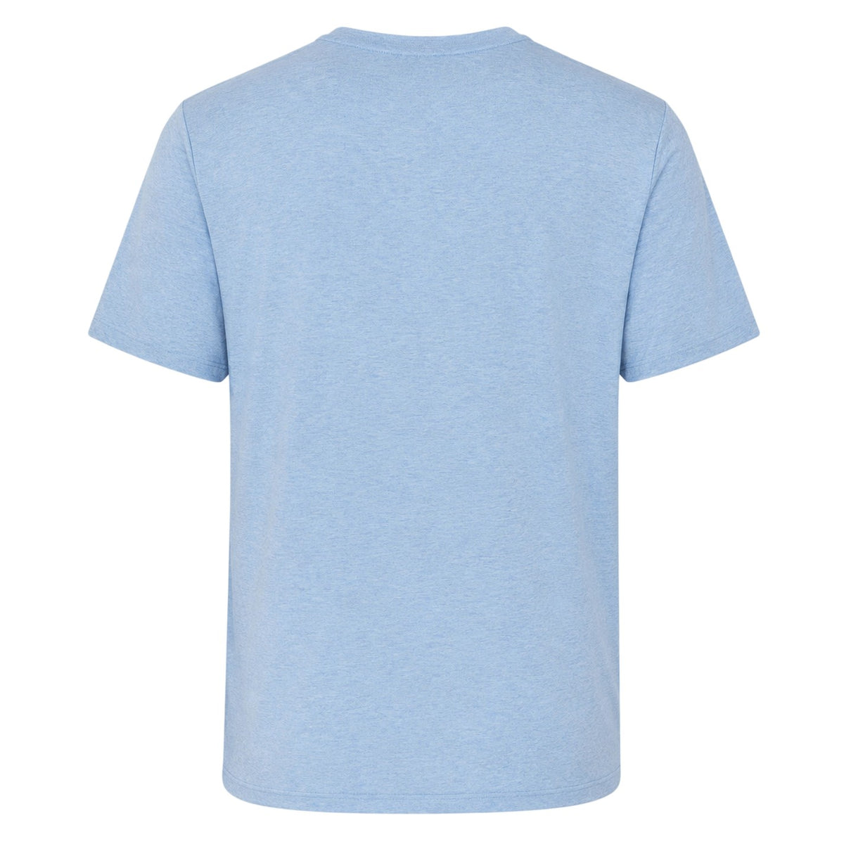 Light Heather Blue - Back - Ralph Lauren Mens Pima Cotton Regular T-Shirt