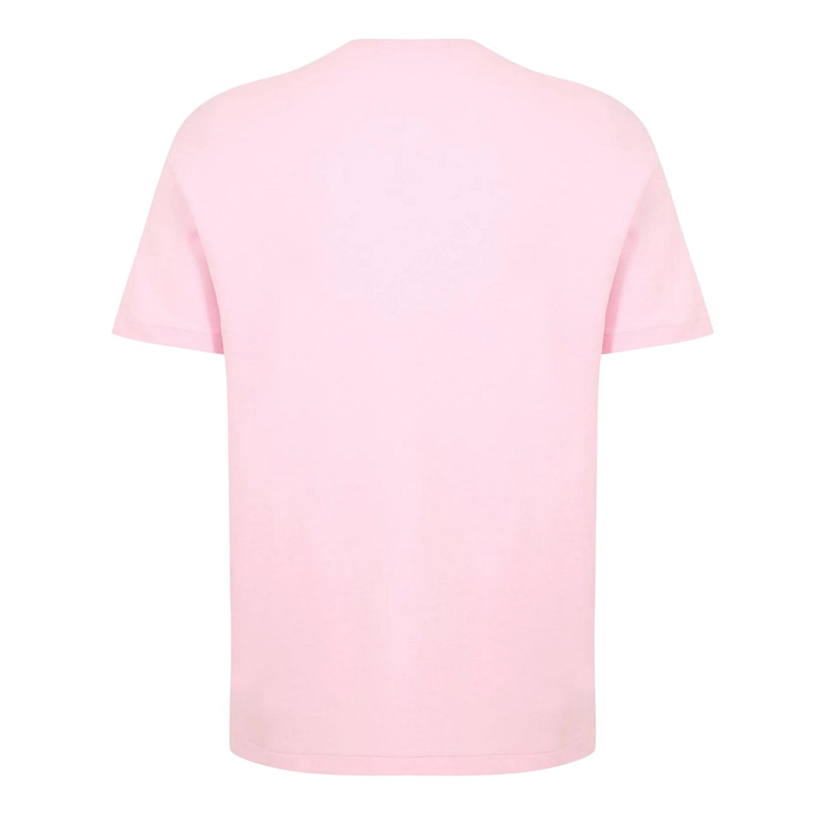 Carmine Pink - Back - Ralph Lauren Mens Pima Cotton Regular T-Shirt