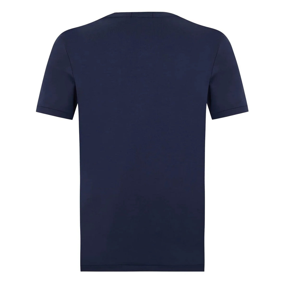 French Navy - Back - Ralph Lauren Mens Pima Cotton Regular T-Shirt