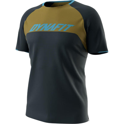 Blueberry - Front - Dynafit Mens Ride Crew Neck Raglan T-Shirt
