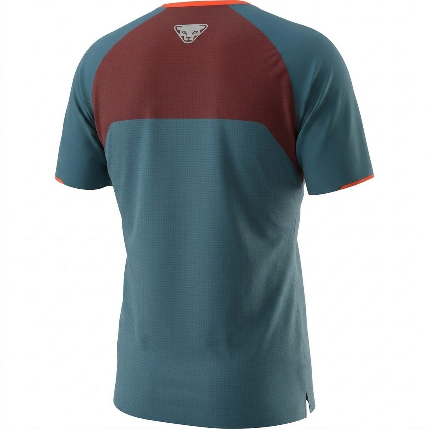 Mallard Blue - Back - Dynafit Mens Ride Crew Neck Raglan T-Shirt