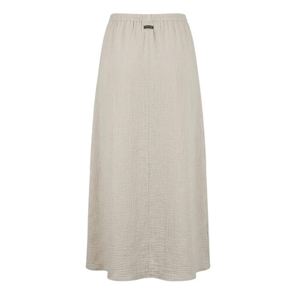 Silver - Side - Vero Moda Womens-Ladies Kita Maxi Skirt