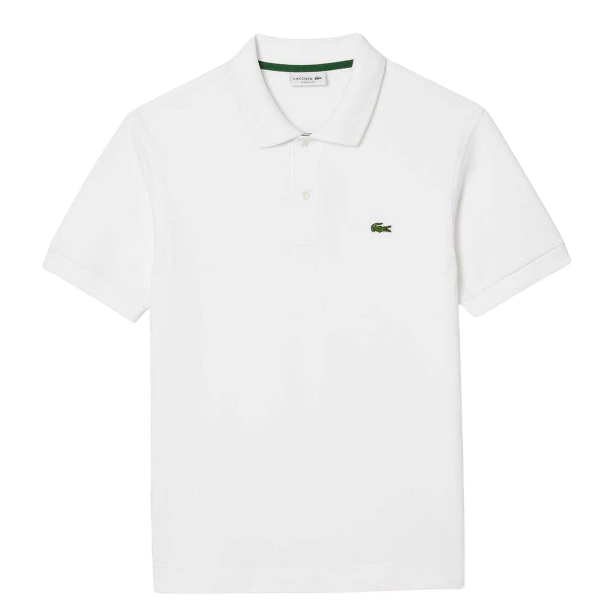 White - Front - Lacoste Mens L.12.21 Pique Classic Polo Shirt