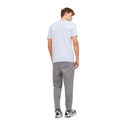 White - Lifestyle - Jack And Jones Mens V Neck Regular T-Shirt (Pack of 2)