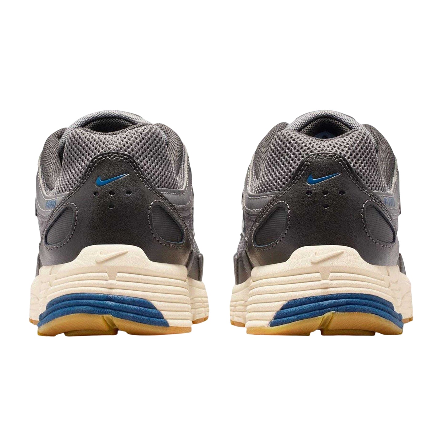 Blue - Back - Nike Mens P-6000 Chunky Sole Trainers