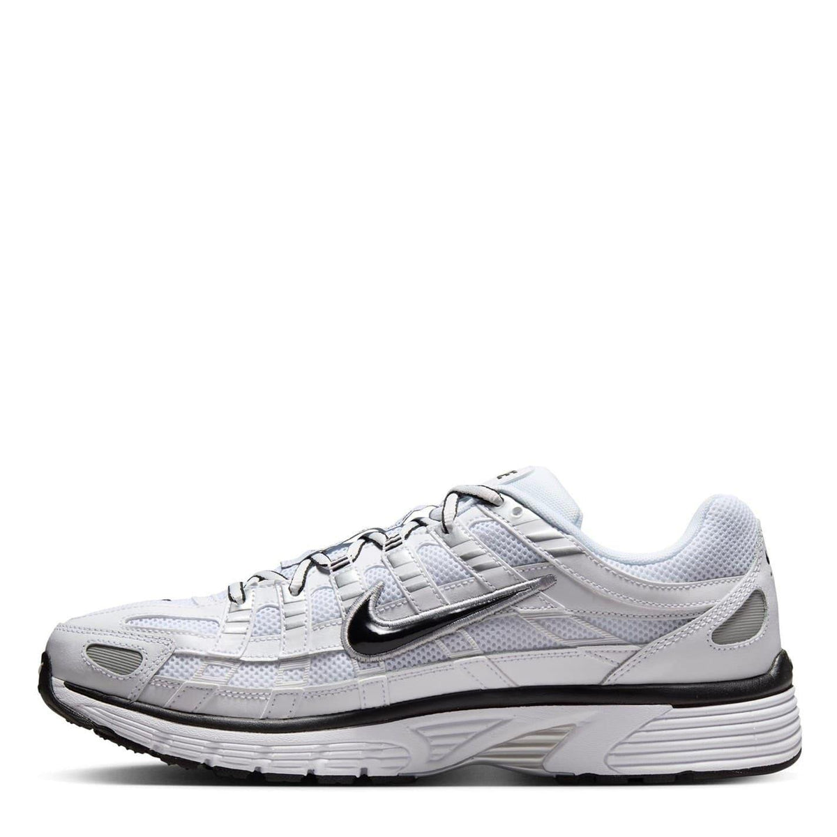 White-Black - Back - Nike Mens P-6000 Chunky Sole Trainers