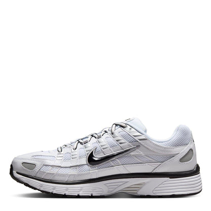 White-Black - Back - Nike Mens P-6000 Chunky Sole Trainers