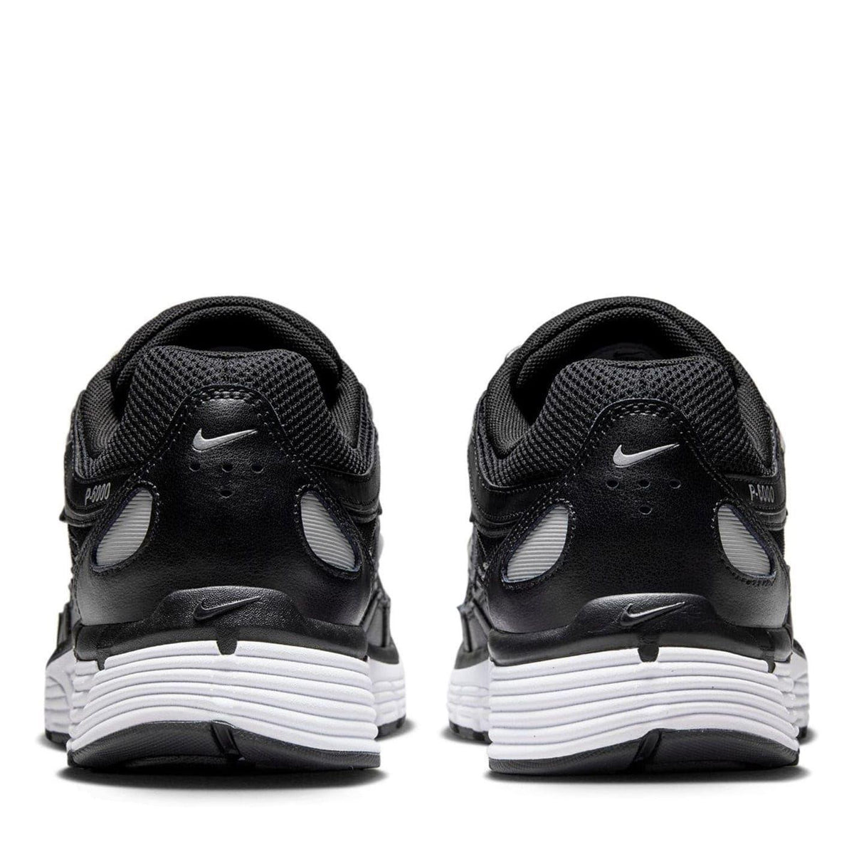 Black-White-Silver - Lifestyle - Nike Mens P-6000 Chunky Sole Trainers