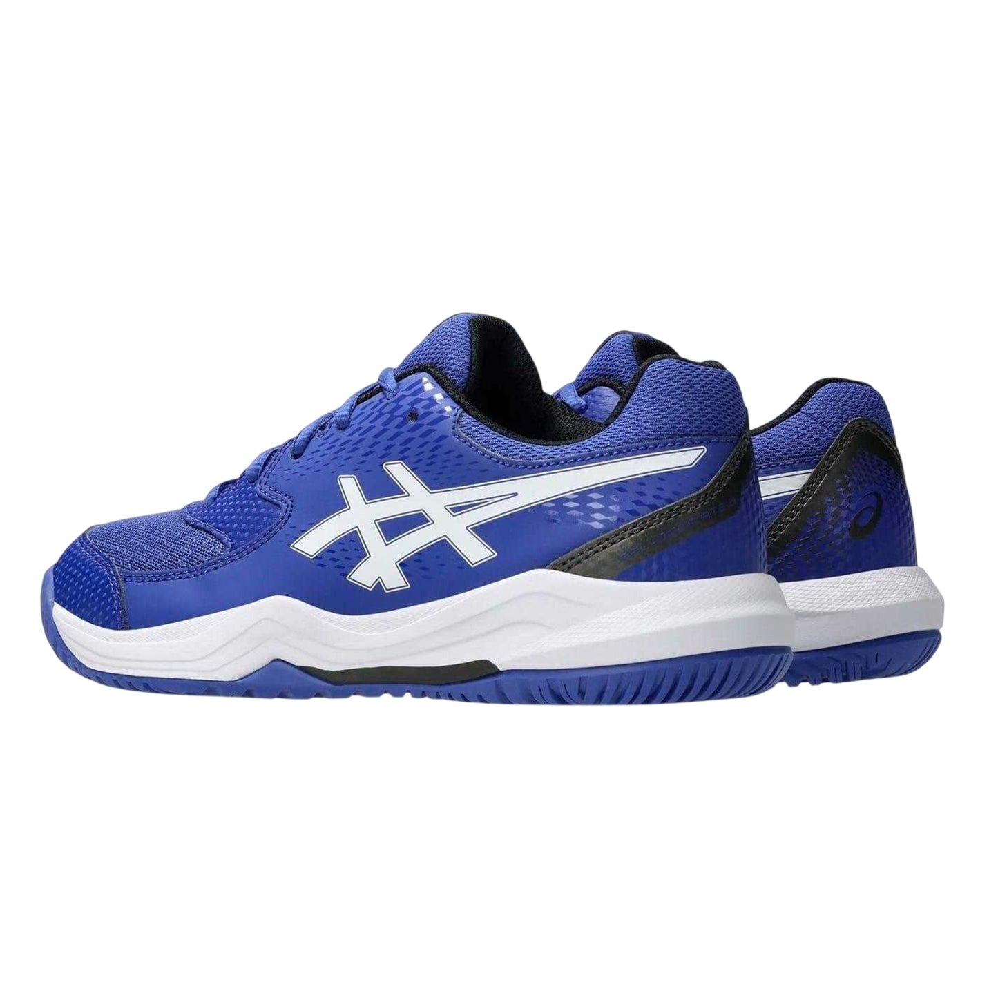 Dark Cobalt - Back - Asics Childrens-Kids Dedicate 8 Tennis Shoes