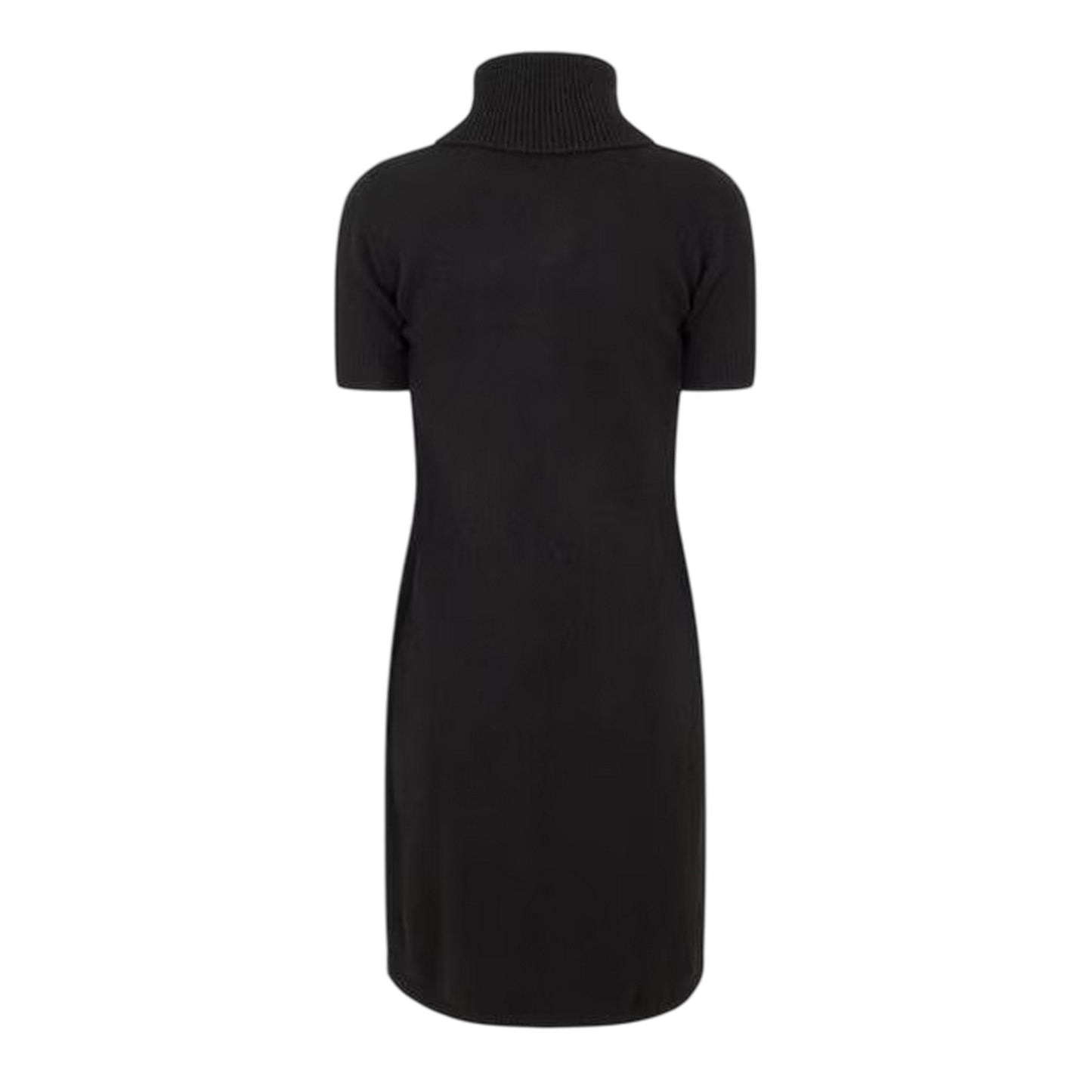 Black - Back - Diesel Womens-Ladies Argaret Turtle Neck Bodycon Mini Dress