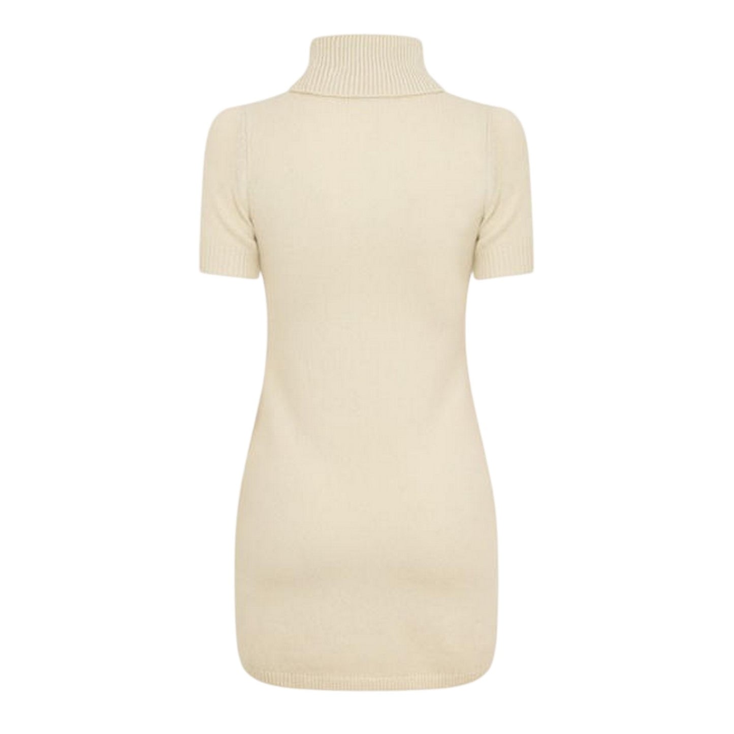 Silver Green - Back - Diesel Womens-Ladies Argaret Turtle Neck Bodycon Mini Dress
