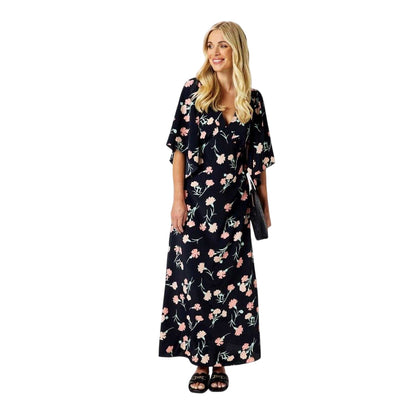 Multicoloured - Side - Biba Womens-Ladies Archive Midi Dress
